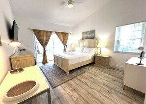 Iron/ironing board, WiFi, bed sheets