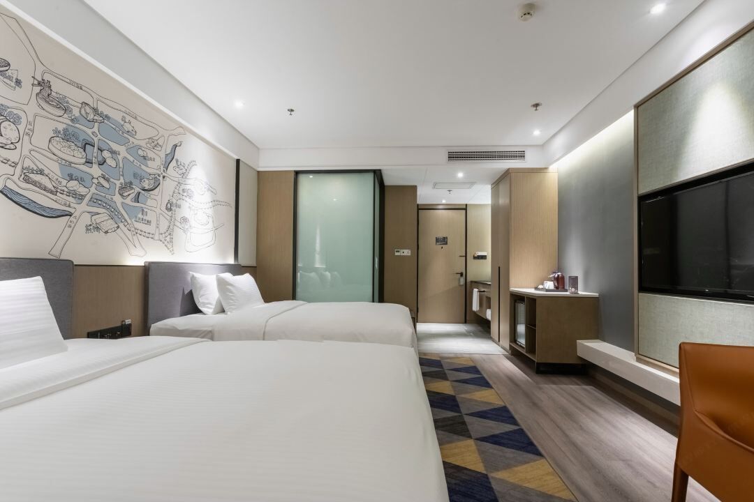 In-room safe, blackout curtains, soundproofing, free WiFi