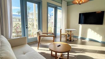 Suite, 1 chambre | Aire de séjour