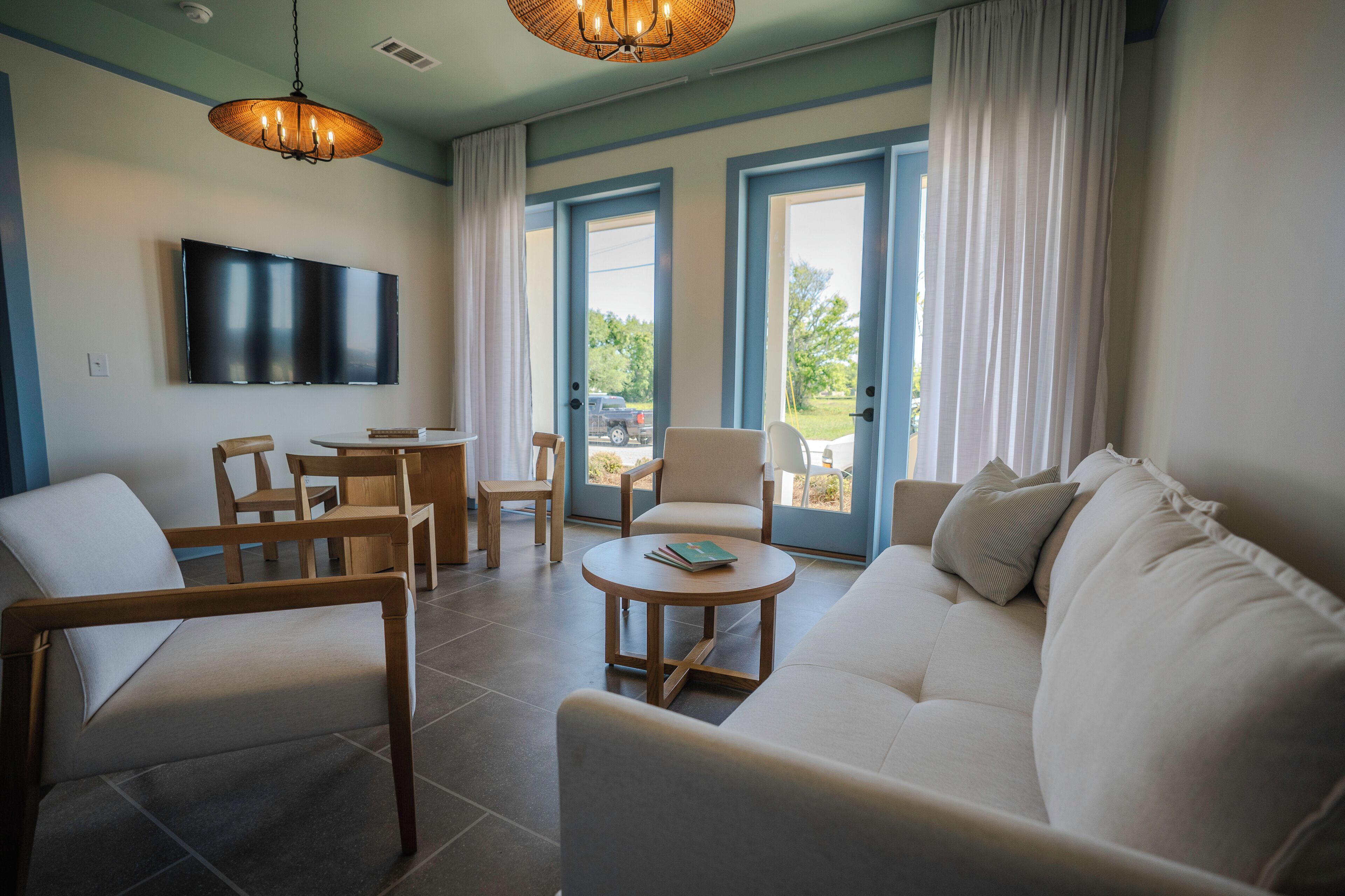 Suite, 2 chambres | Aire de séjour