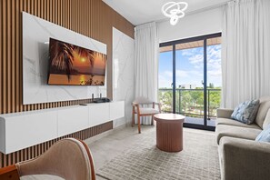 Living area - Nok Fantastic 2BR Apartment by Vistacana (Punta Cana)