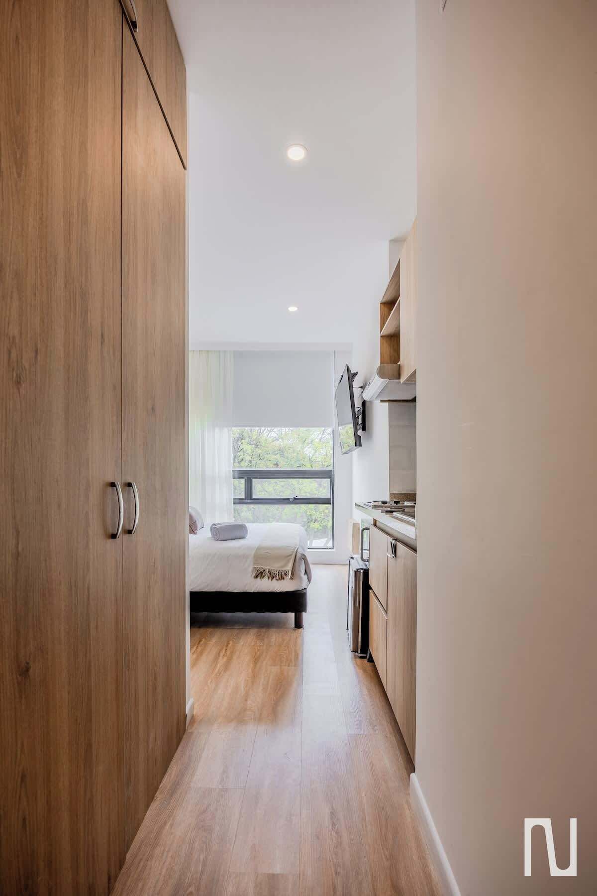 1 dormitorio, tabla de planchar con plancha, wifi