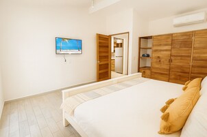 公寓, 私人浴室, 城市景 | 手提電腦工作空間、隔音、免費 Wi-Fi