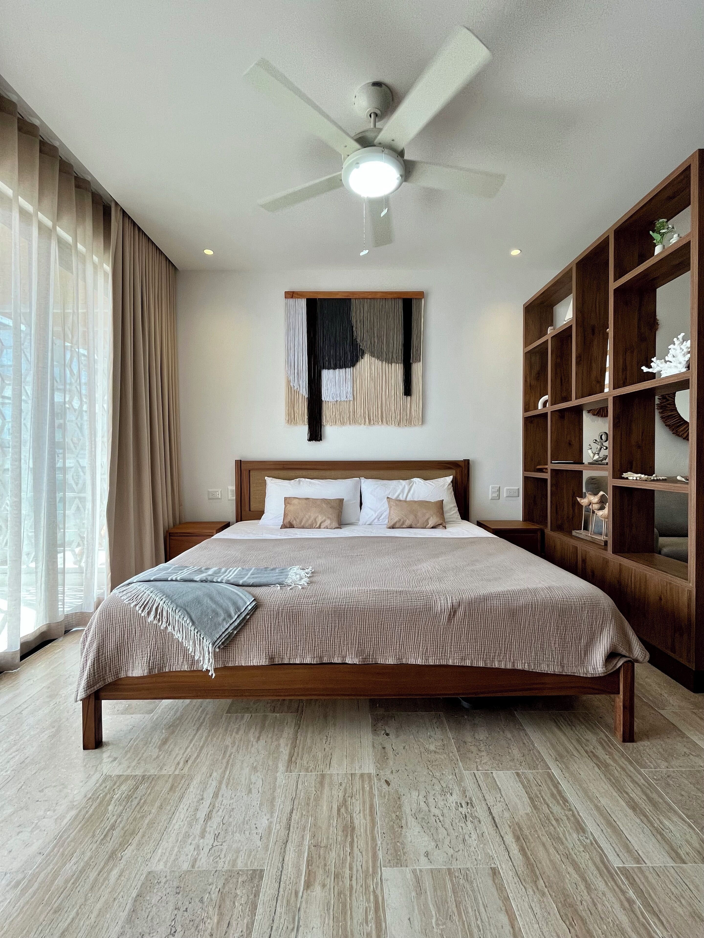 1 soverom, strykejern/-brett, wi-fi og sengetøy