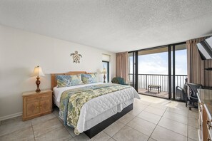 2 bedrooms, iron/ironing board, free WiFi, bed sheets - Beach Colony • Updated Oceanfront 2BR/2BA w/ Balcony, Pools, Lazy River, Fireplace & More (Myrtle Beach)