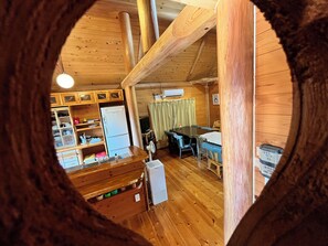 Basic Cottage, Non Smoking | Living area