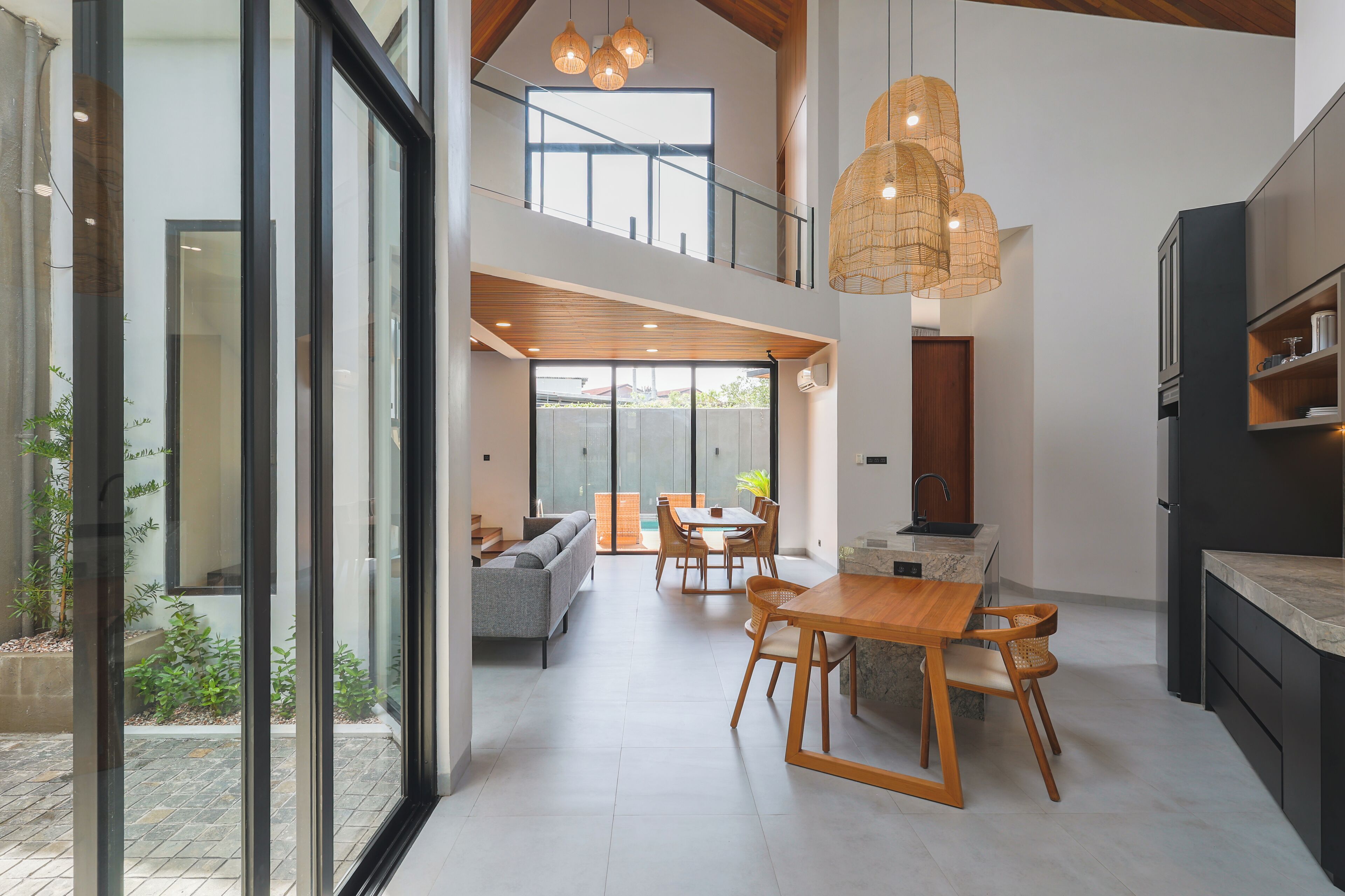 House, Pool View | Private kitchen