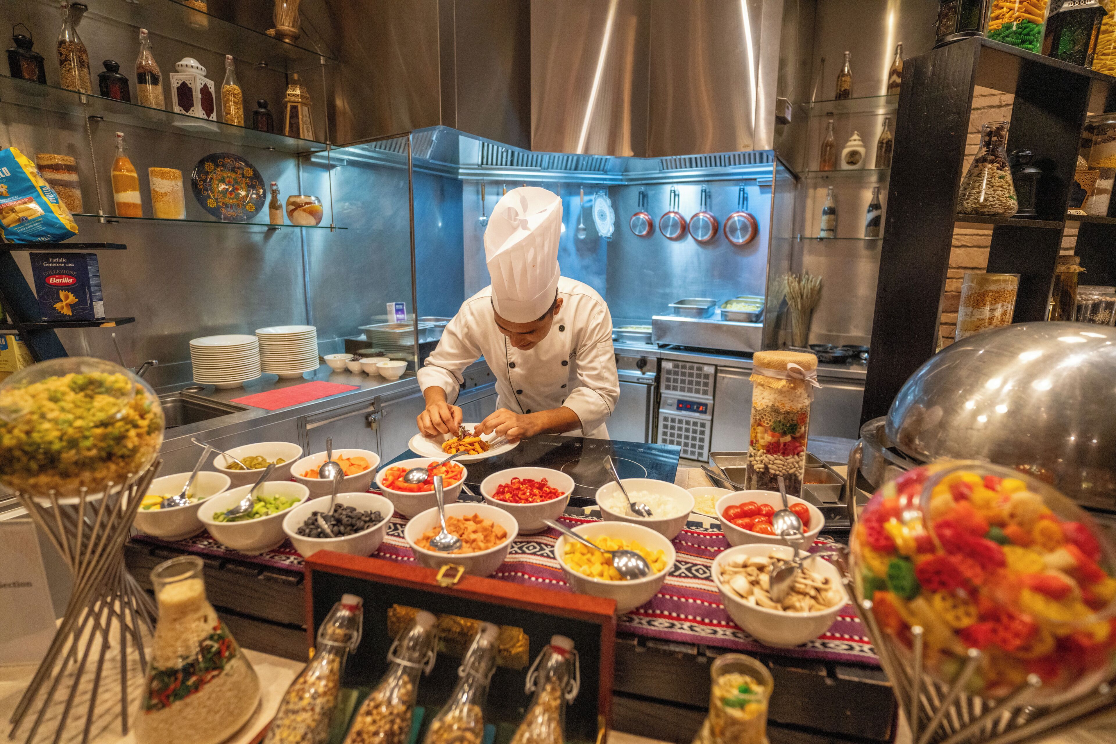 Tägliches Frühstücksbuffet (16.50 OMR pro Person)