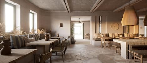 2 restaurantes; se sirven desayunos, cenas y brunch