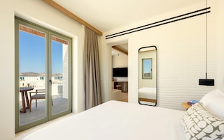 Ropa de cama hipoalergénica y minibar