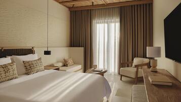 Room, 1 King Bed, Private Pool | Hypo-allergenic bedding available, minibar, in-room safe
