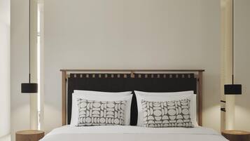 Junior Suite, Private Pool | Hypo-allergenic bedding, minibar, in-room safe, blackout curtains