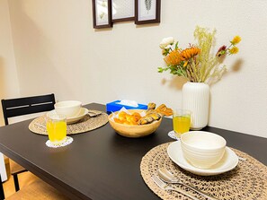 Dining - Asakusa 2BR-3DoubleBeds, AC&WiFi (Taito City)
