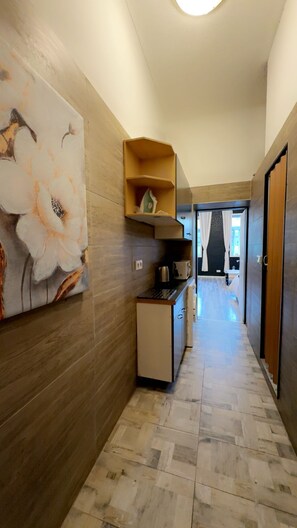 基础公寓 | 私人厨房 | 冰箱、微波炉、炉灶、厨具/餐具