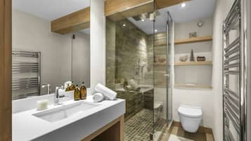 Articles de toilette gratuits, sĂšche-cheveux, serviettes fournies