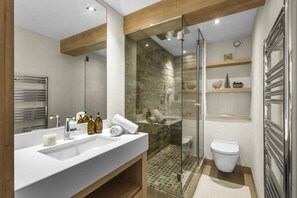 Bathroom - Appartement le Roc (Val d'Isère)