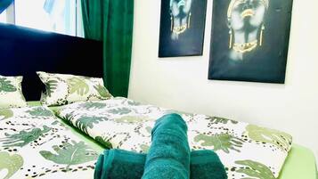 Iron/ironing board, free WiFi