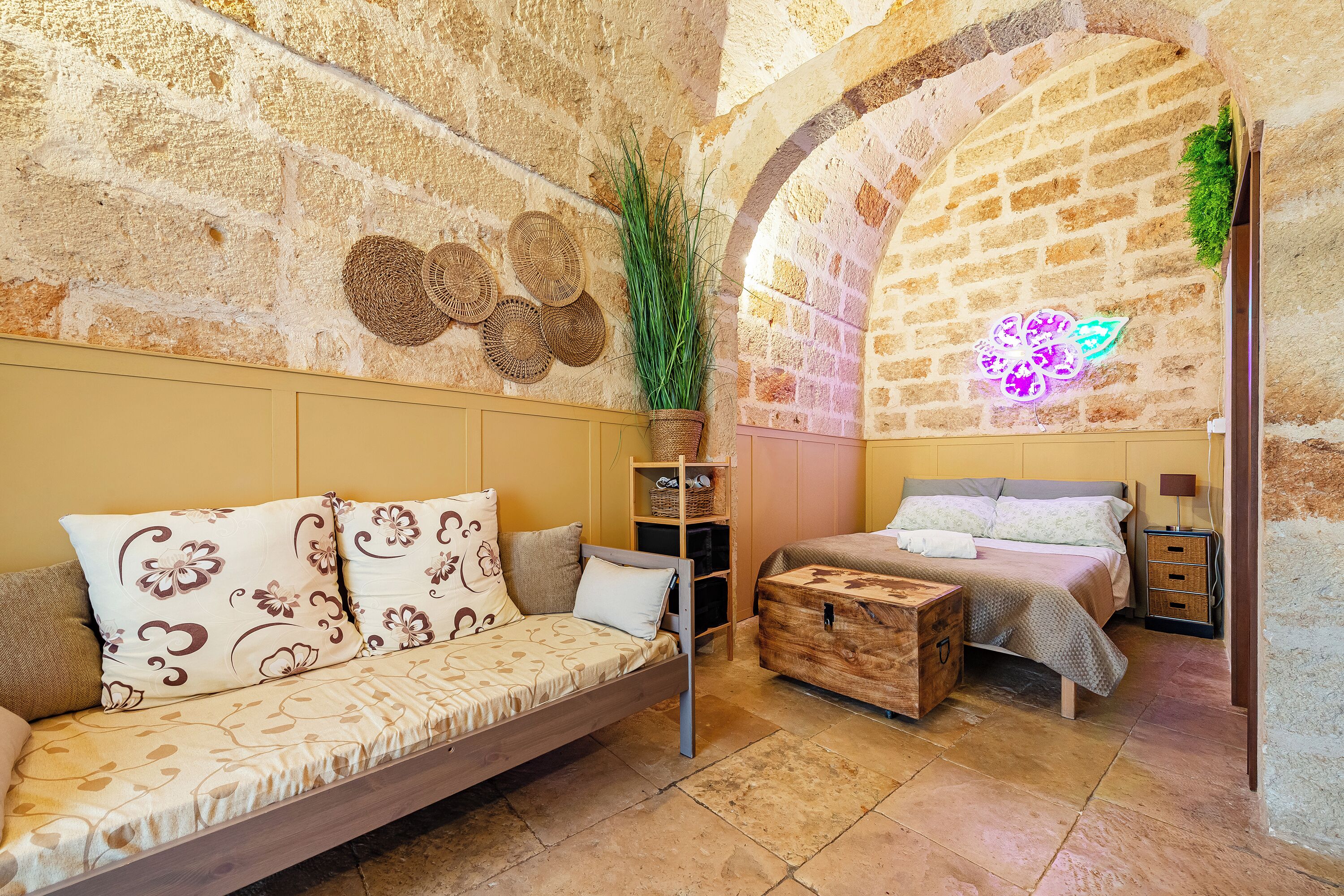 Studio dành cho gia đình (Dimora Kiaorana In Polignano A Mare) | Bàn ủi/dụng cụ ủi quần áo, truy cập Internet không dây miễn phí 