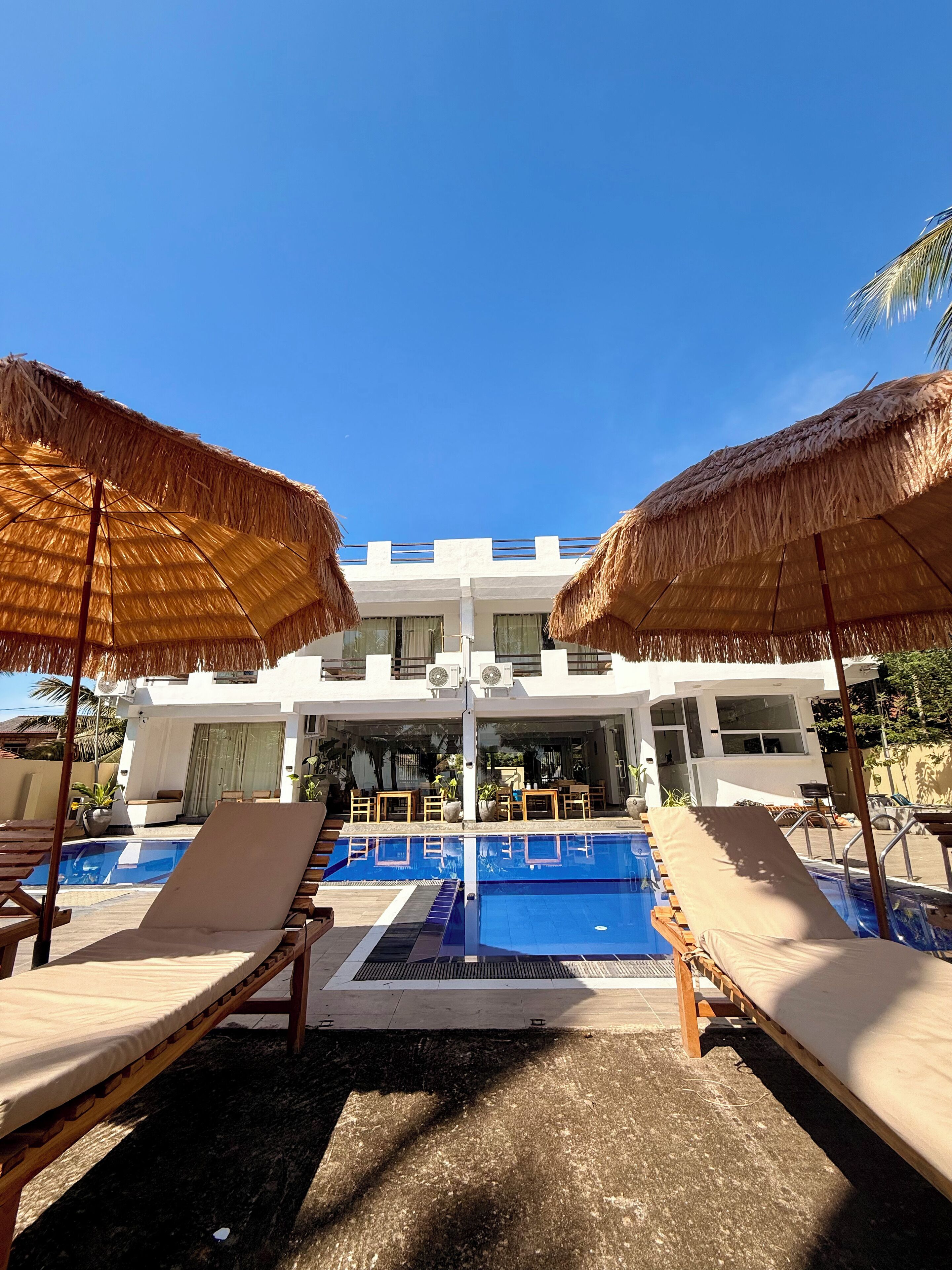 Façade de l’hébergement