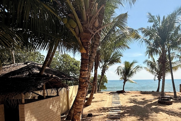 Uitzicht vanuit accommodatie