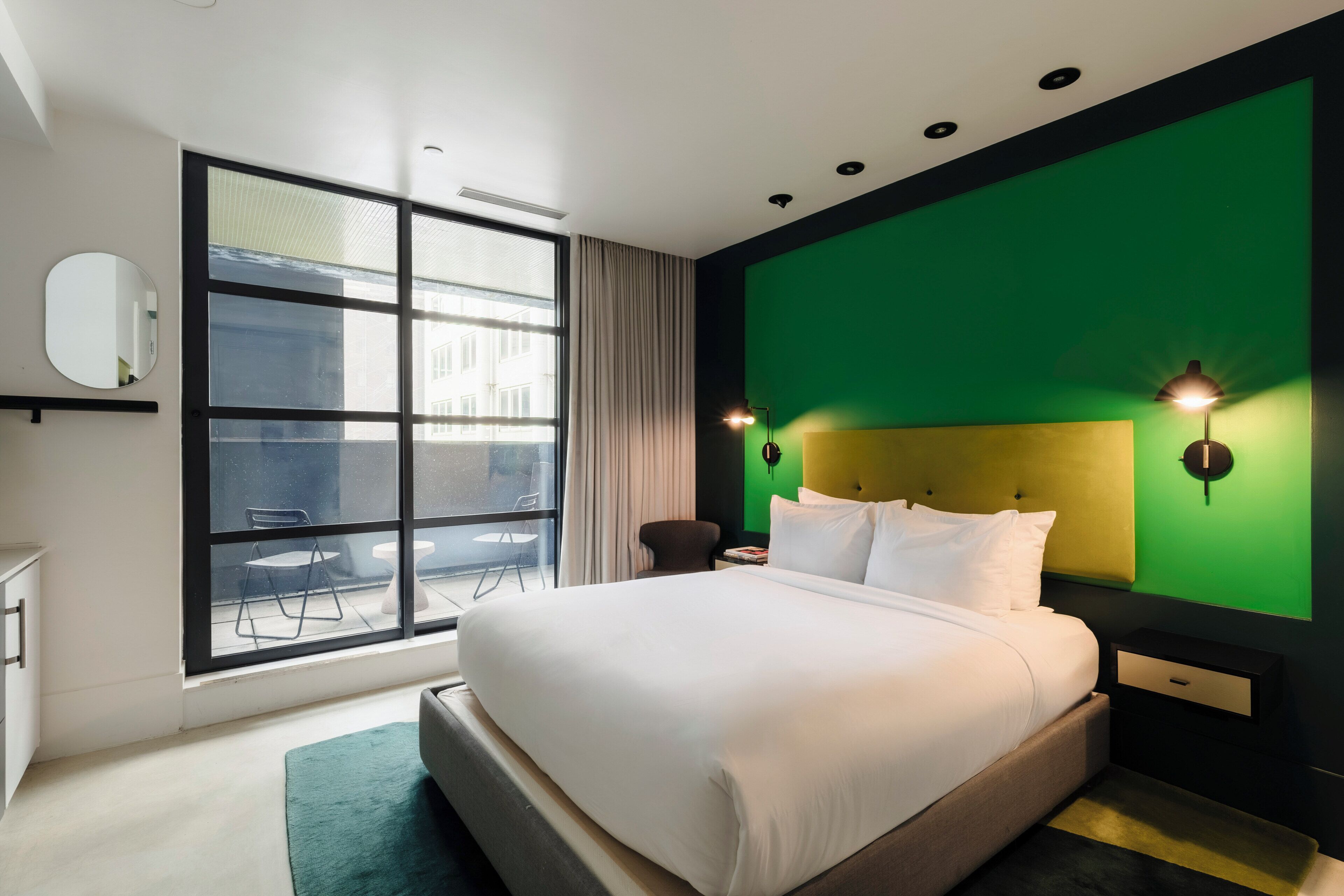 Premium bedding, memory-foam beds, iron/ironing board, free WiFi