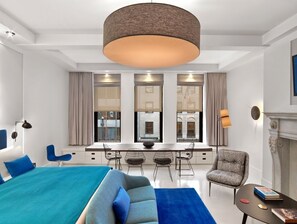 Studio, 1 King-Bett, Kochnische | Ausblick vom Zimmer