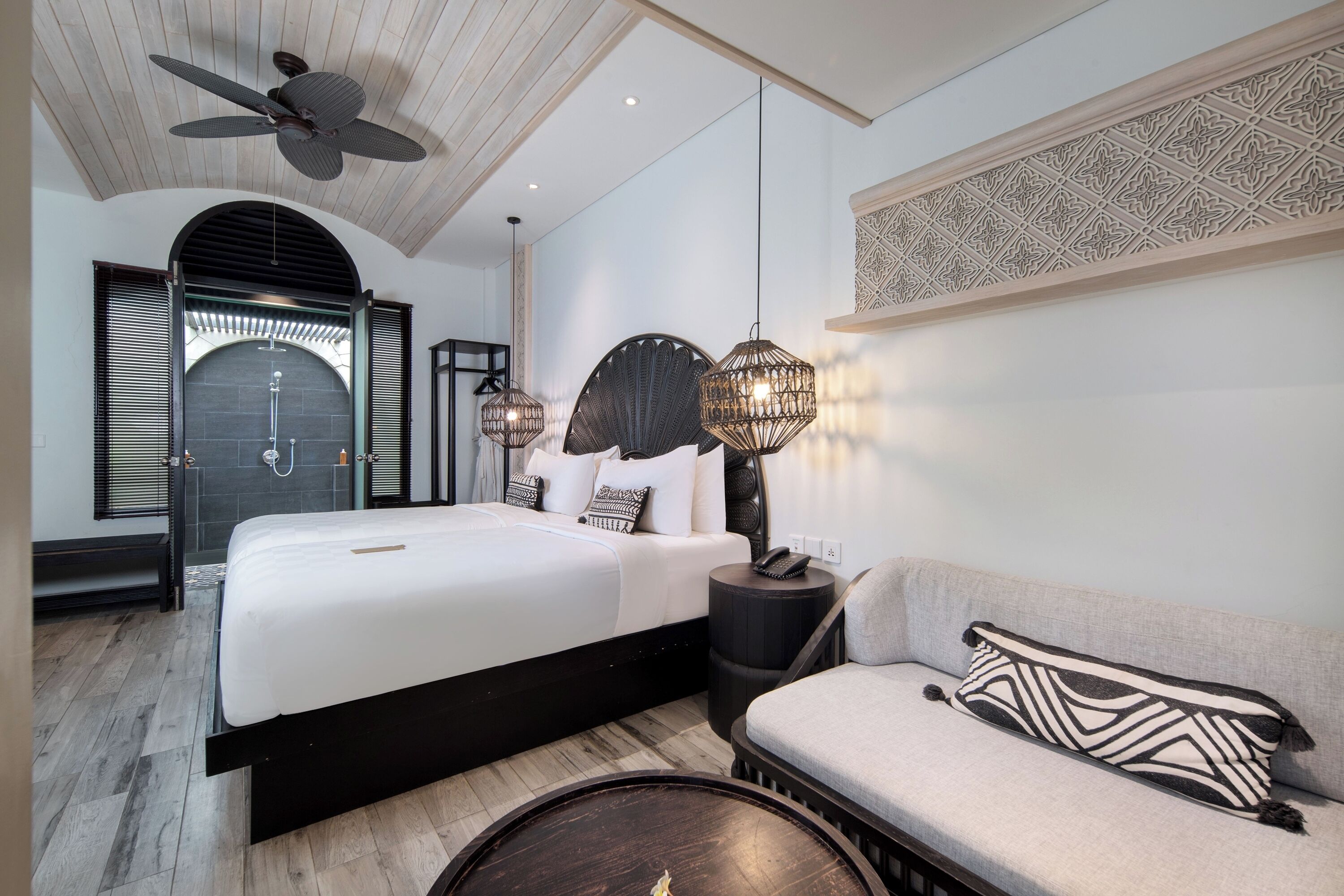 Deluxe-Doppel- oder -Zweibettzimmer