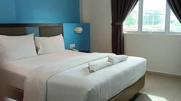 Desk, iron/ironing board, free WiFi, bed sheets