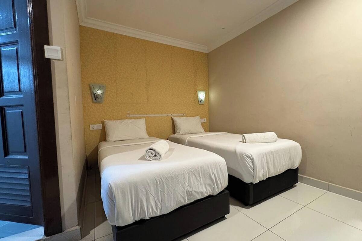 Desk, iron/ironing board, free WiFi, bed sheets