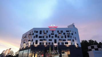 Fachada de la propiedad