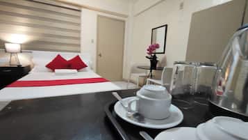 Desk, rollaway beds, free WiFi, bed sheets