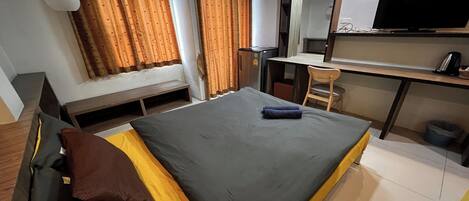 Standard dubbelrum | Skrivbord, gratis wi-fi och sängkläder