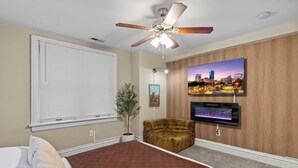 Unclassified image, 2 of 38, button - Cozy 1BR Retreat in Central West End with Fireplace, Sofa Bed & City Views (St. Louis)