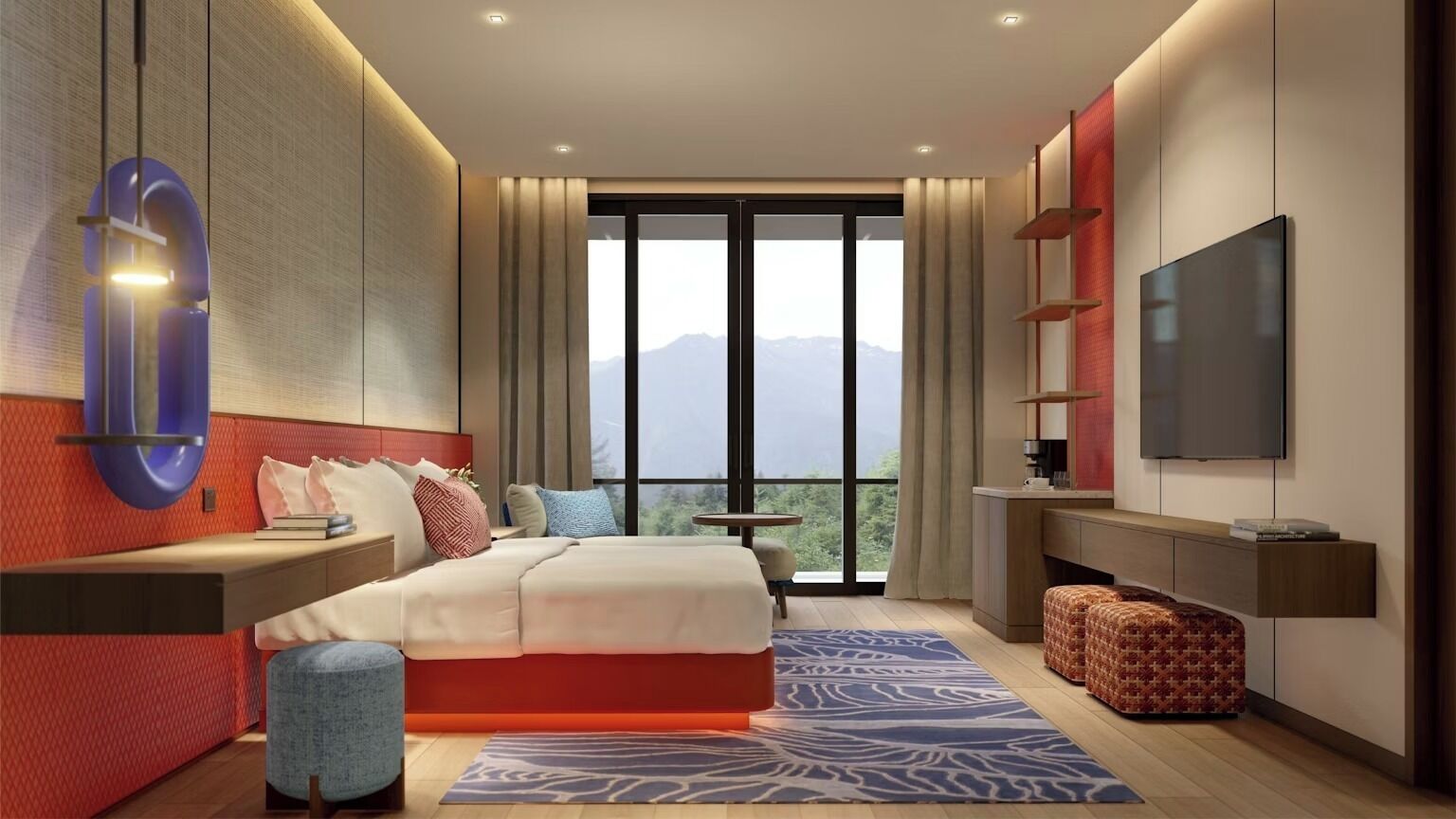 Deluxe Room, 1 King Bed, Non Smoking | Minibar, in-room safe, blackout curtains, soundproofing