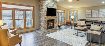 Private Lakefront Home w/ Game Room in Aurora!