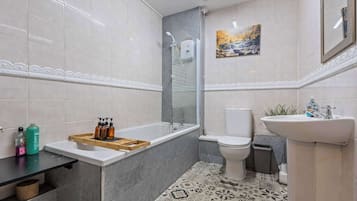 Shower, hair dryer