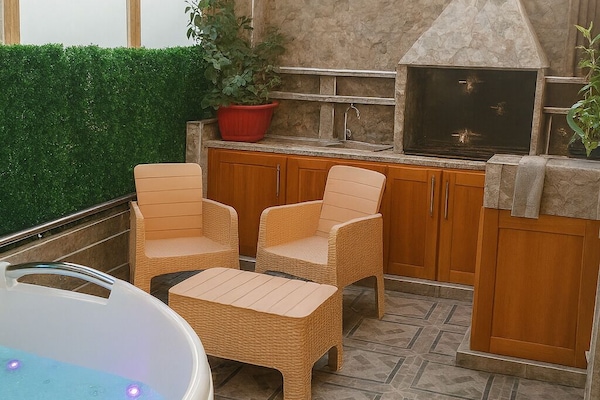 Bain à remous intérieur