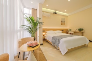 Comfort tweepersoonskamer, 1 queensize bed | Gratis wifi, beddengoed