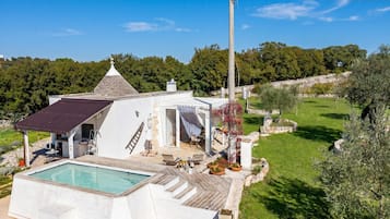 Family Villa, 1 Bedroom, Fireplace (Trullo ConoSolo With Pool) | Pool | Seasonal outdoor pool