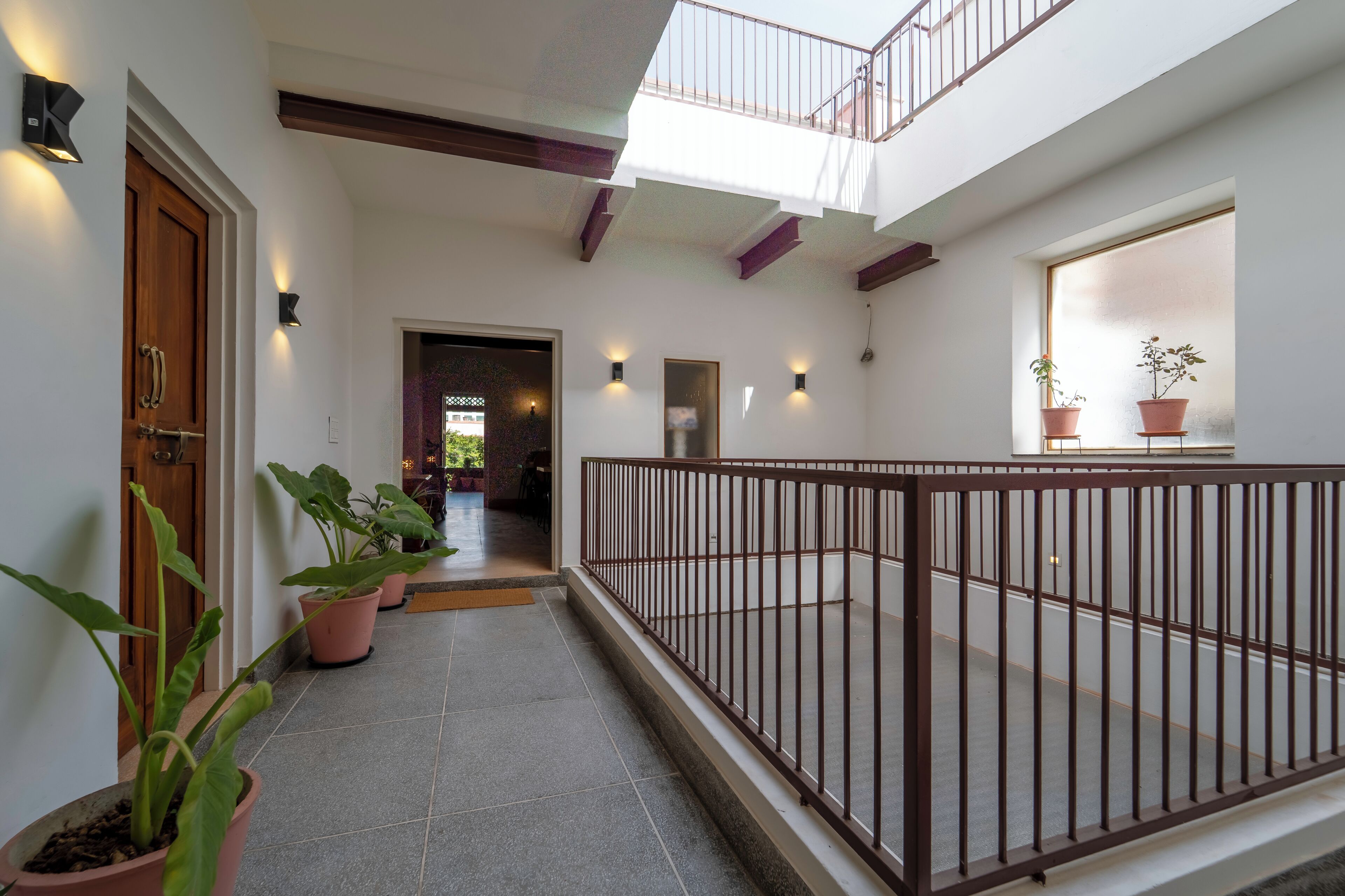 Courtyard view