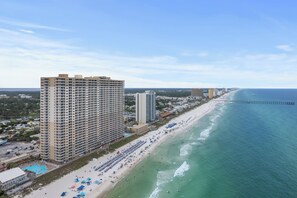 On the beach - Gulf-Front PCB Condo w/ Balcony, Resort Amenities, Game Room, Pools & Beach Gear (Panama City Beach)