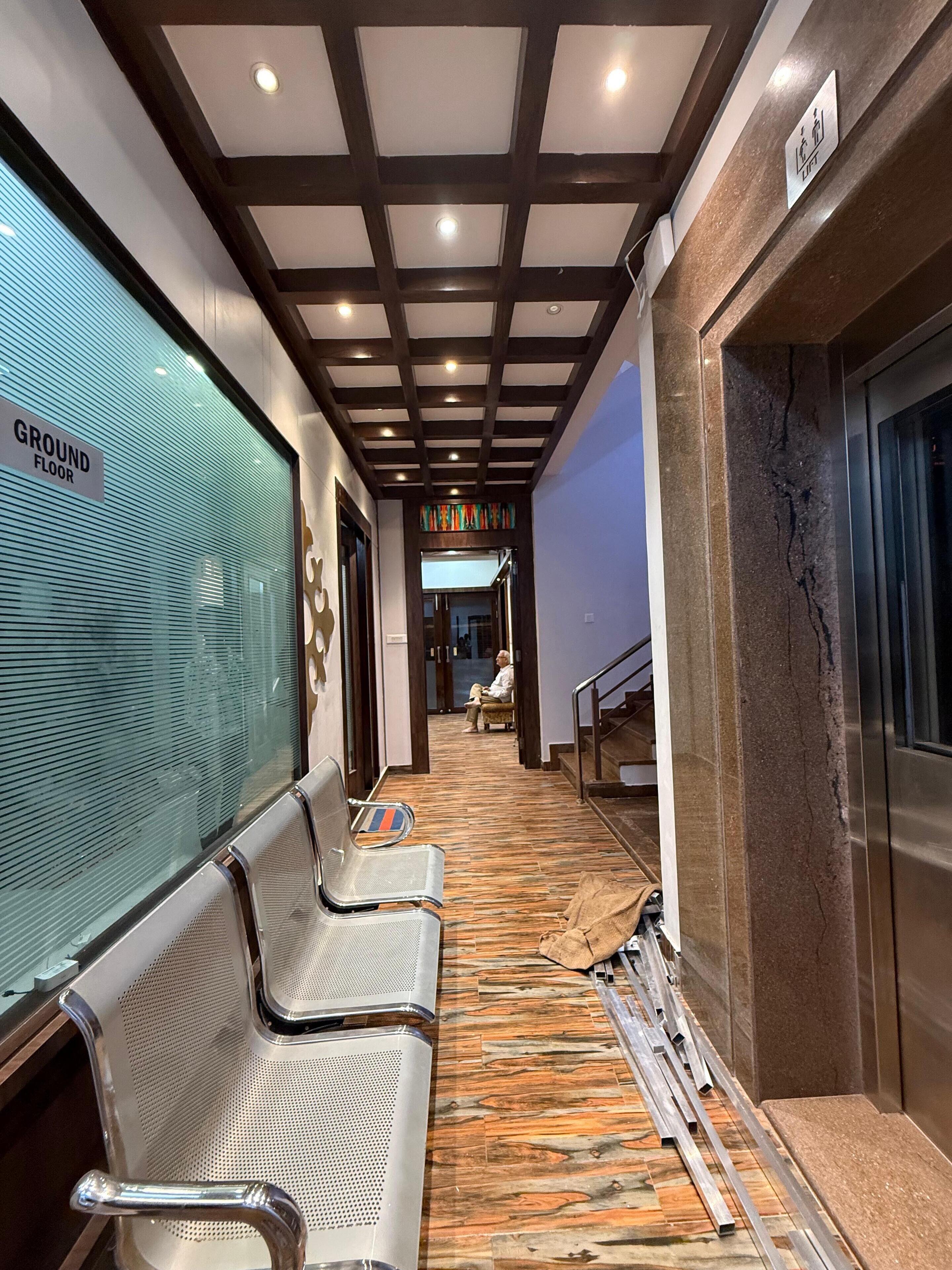 Overnatningsstedets facade