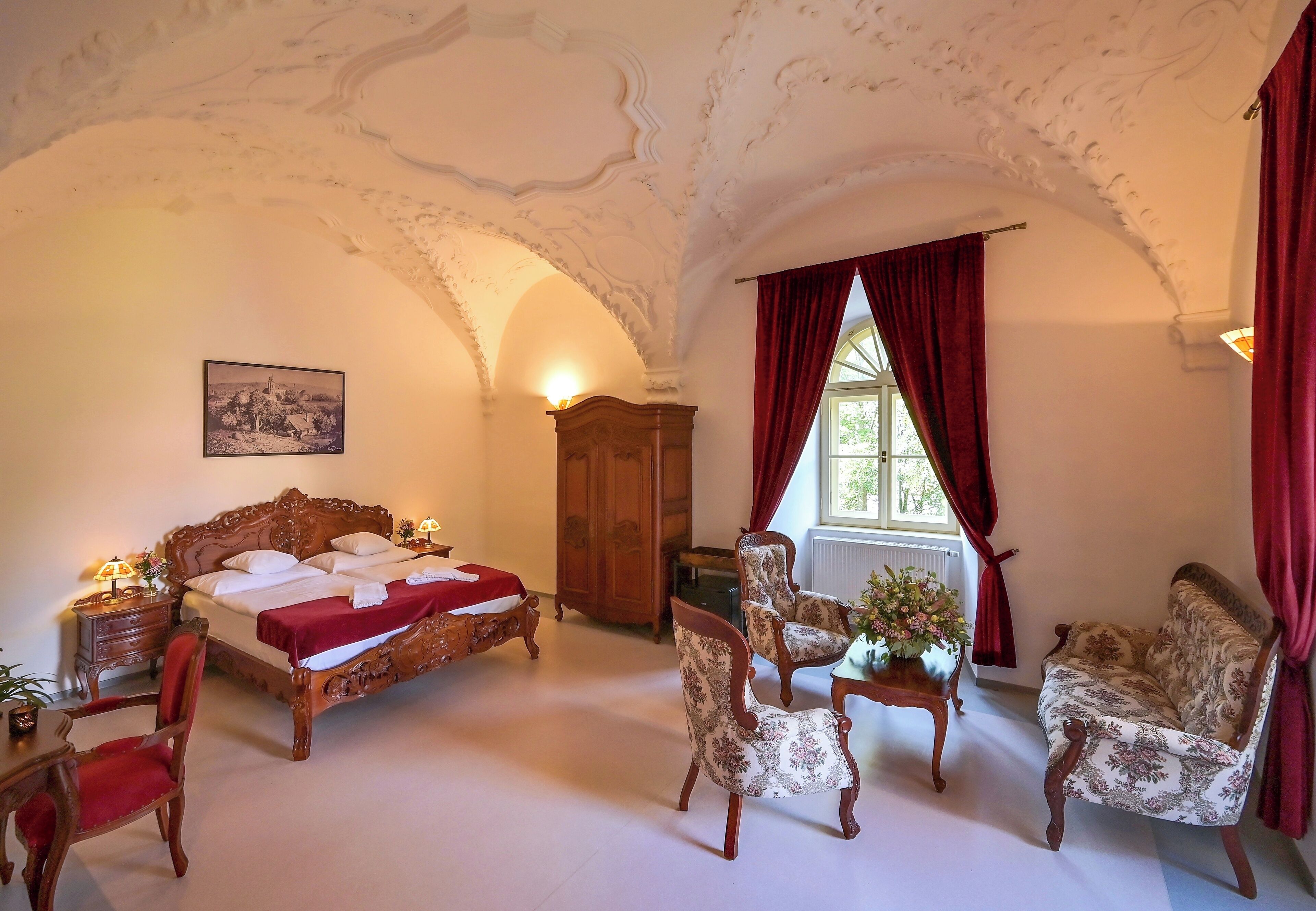 华丽双人房, 花园景观 | 免费 WiFi