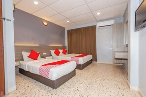 Free WiFi, bed sheets