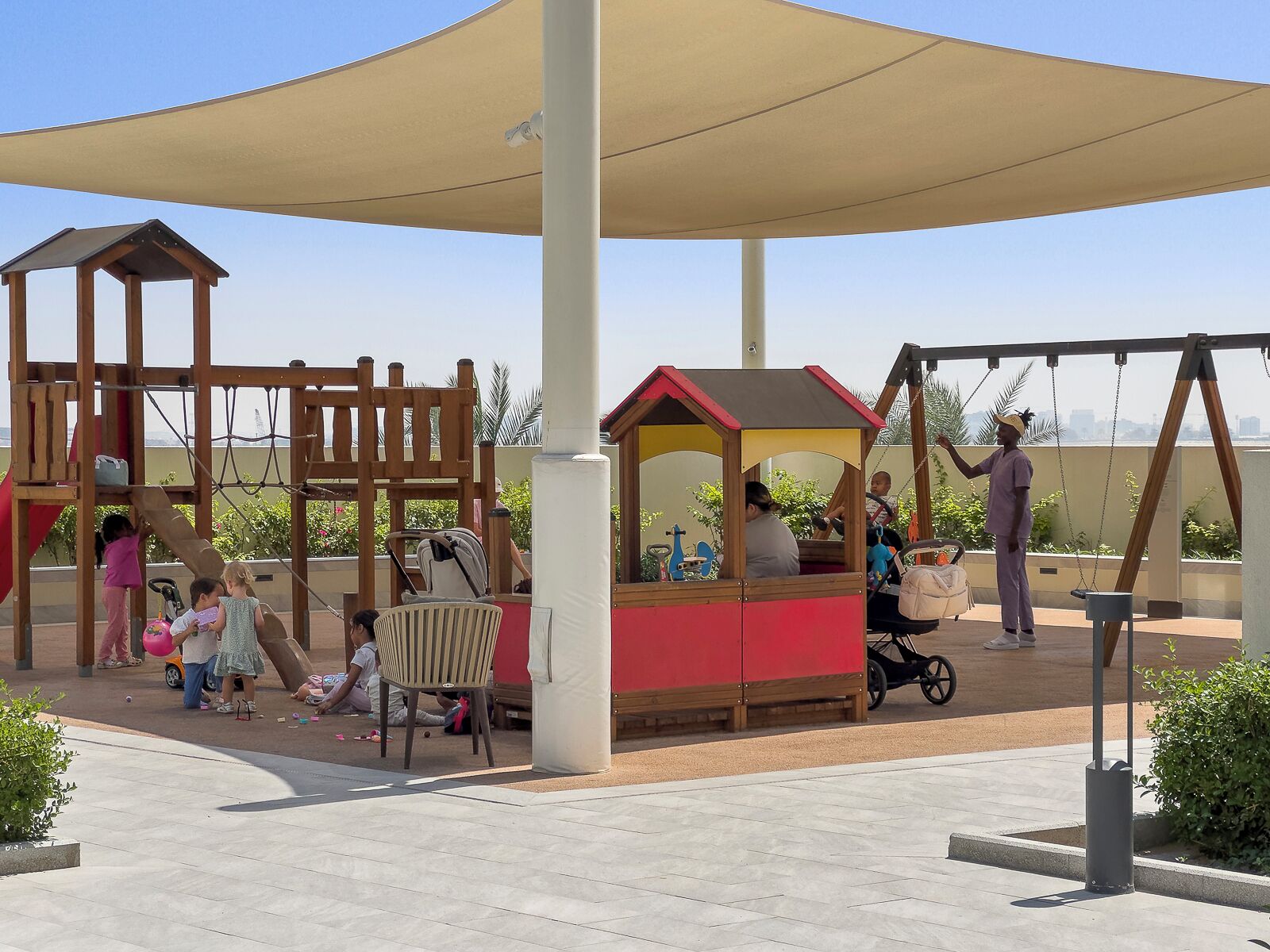 Children's play area - outdoor