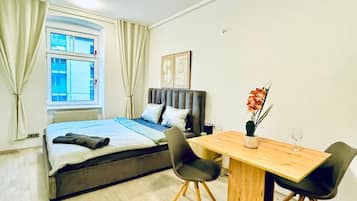 Basic-Apartment | Bügeleisen/Bügelbrett, kostenloses WLAN