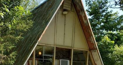 Rustic A-Frame Cabin in the Lush Woodlands of Grubville, Missouri