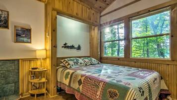 1 dormitorio, caja fuerte, tabla de planchar con plancha y wifi