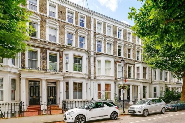 Fassade der Unterkunft