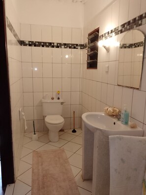 Shower, soap, toilet paper - Artistic Dreamscape 4br Villa Diani Beach, 5 minutes walk to the white beach (Kwale County)